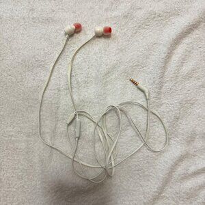 JBL In-Ear Wired Earbuds, White